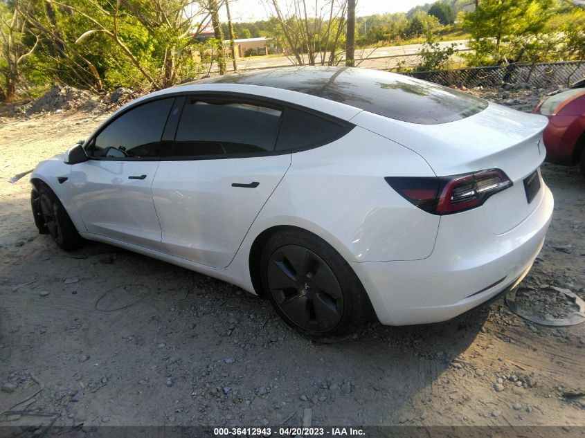 2021 TESLA MODEL 3 STANDARD RANGE PLUS - 5YJ3E1EA7MF090034