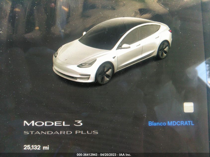 2021 TESLA MODEL 3 STANDARD RANGE PLUS - 5YJ3E1EA7MF090034