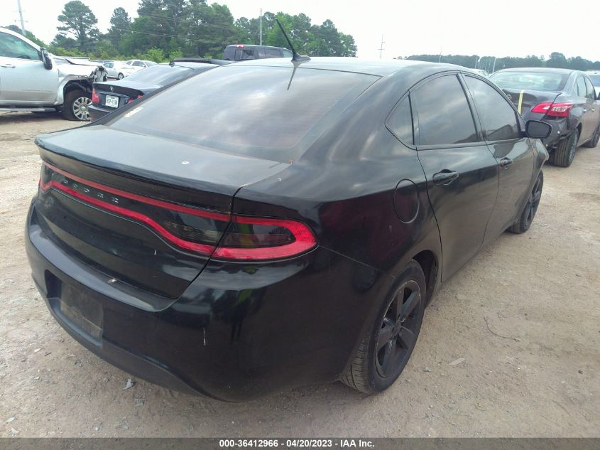 2016 DODGE DART SXT - 1C3CDFBB3GD538315