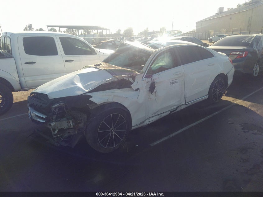 VIN 55SWF8DB7KU314895 2019 MERCEDES-BENZ C-CLASS C 300
