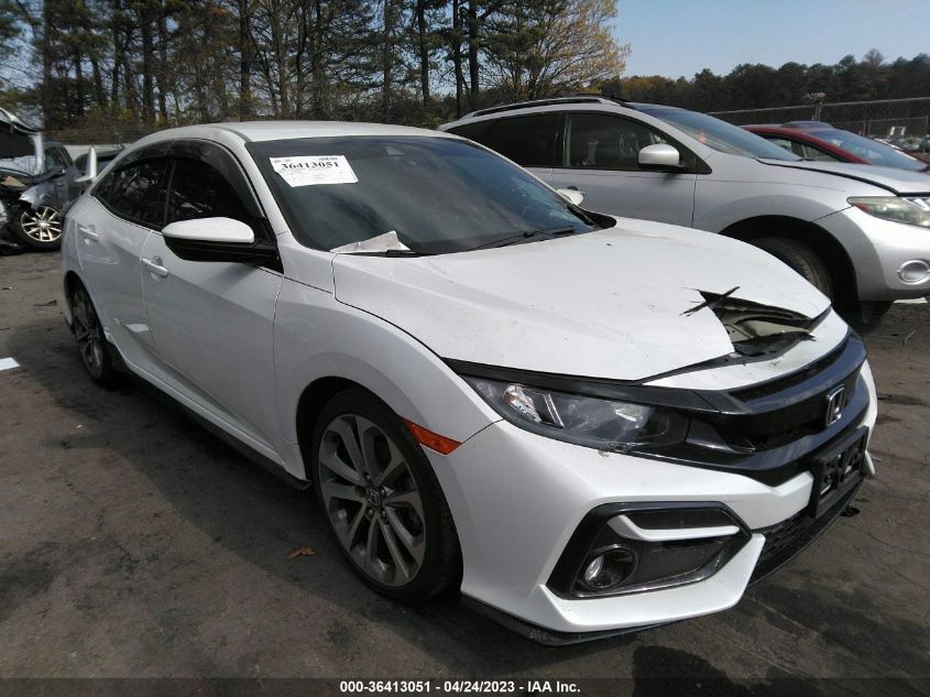 2021 HONDA CIVIC HATCHBACK SPORT - SHHFK7H42MU403990