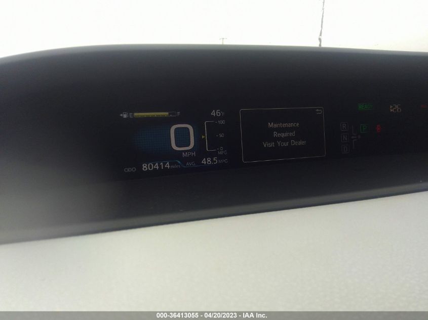 2016 TOYOTA PRIUS FOUR - JTDKARFUXG3501748