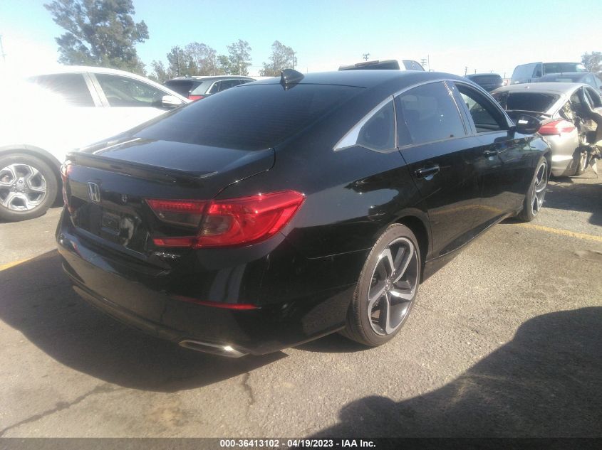 2021 HONDA ACCORD SEDAN SPORT - 1HGCV1F39MA049284