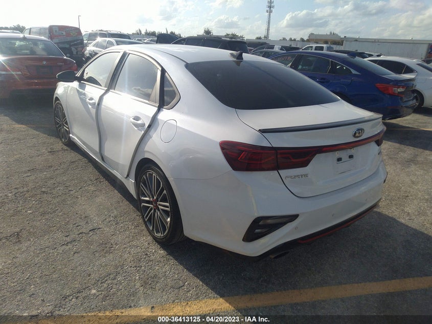 VIN 3KPF44AC2ME351827 2021 KIA FORTE GT