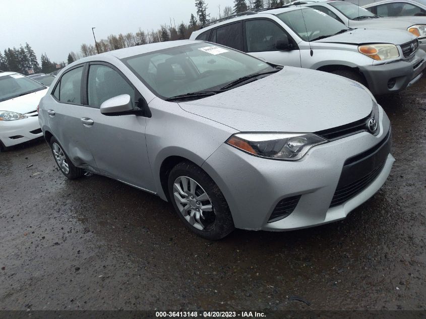 2015 TOYOTA COROLLA L/LE/S/S PLUS/LE PLUS - 5YFBURHE9FP255553