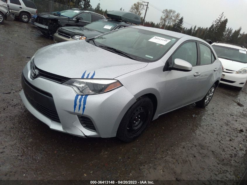 2015 TOYOTA COROLLA L/LE/S/S PLUS/LE PLUS - 5YFBURHE9FP255553