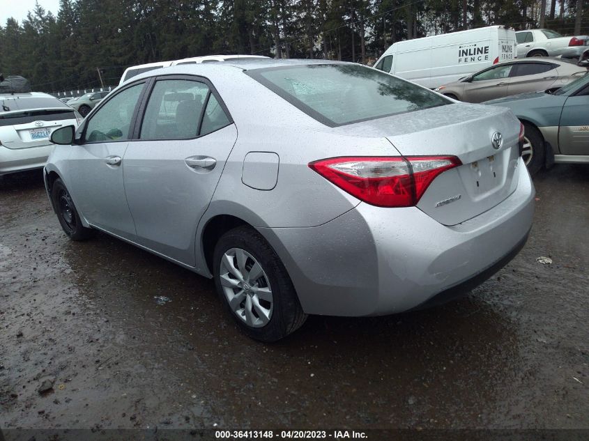 2015 TOYOTA COROLLA L/LE/S/S PLUS/LE PLUS - 5YFBURHE9FP255553