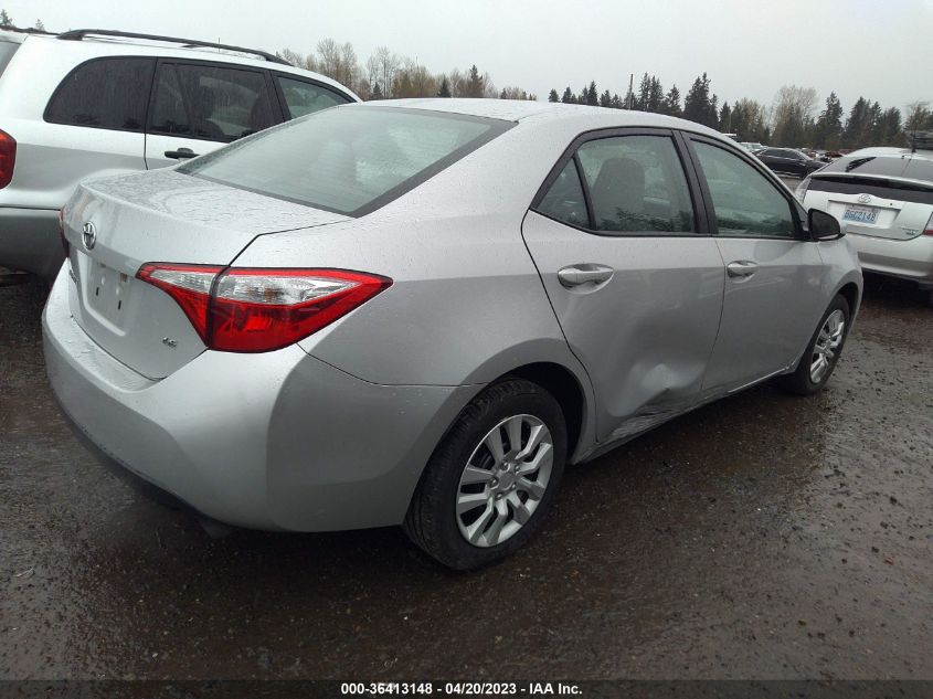 2015 TOYOTA COROLLA L/LE/S/S PLUS/LE PLUS - 5YFBURHE9FP255553
