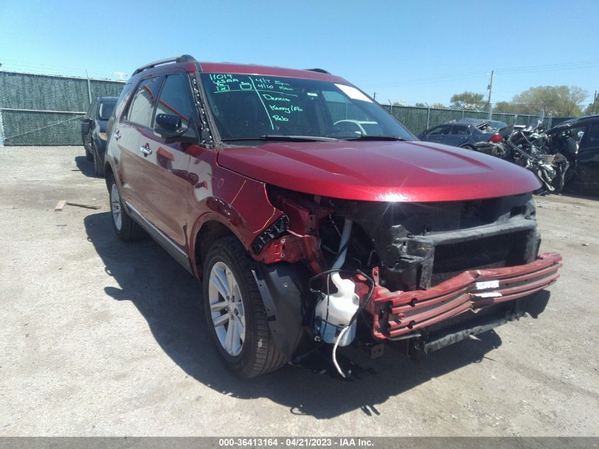 2014 FORD EXPLORER XLT - 1FM5K7D89EGC09837