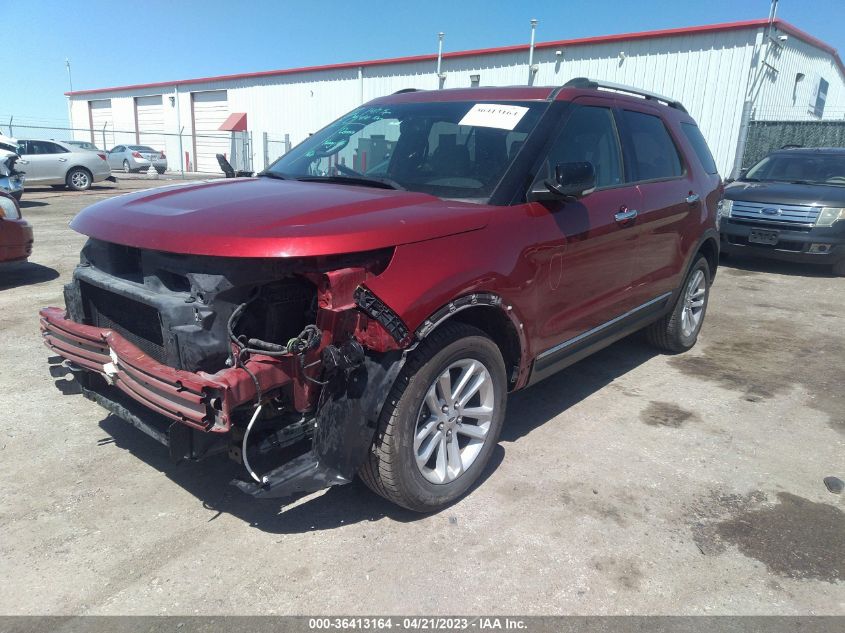 2014 FORD EXPLORER XLT - 1FM5K7D89EGC09837