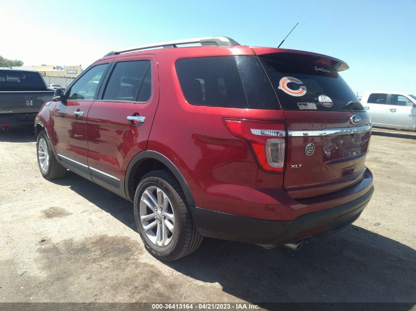2014 FORD EXPLORER XLT - 1FM5K7D89EGC09837