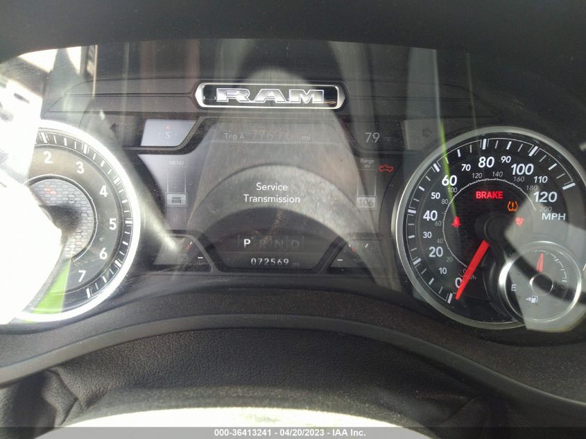 2019 RAM 1500 BIG HORN/LONE STAR - 1C6RREFT6KN519594