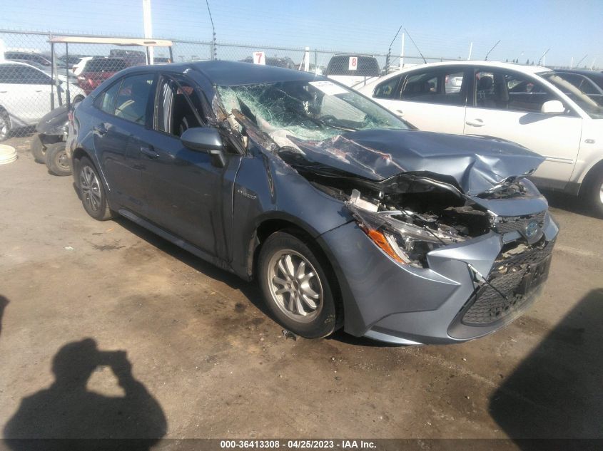 2021 TOYOTA COROLLA HYBRID LE - JTDEAMDE1MJ018491