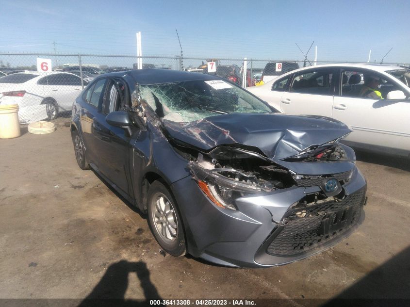 2021 TOYOTA COROLLA HYBRID LE - JTDEAMDE1MJ018491