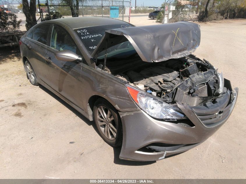 2014 HYUNDAI SONATA GLS - 5NPEB4AC9EH938069