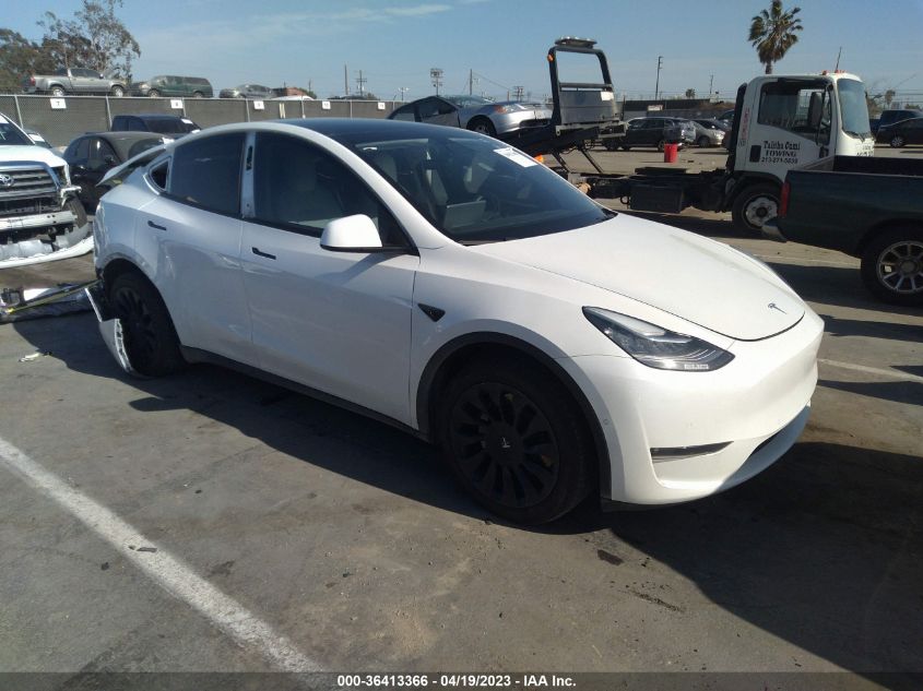 2021 TESLA MODEL Y LONG RANGE - 5YJYGDEE8MF212517