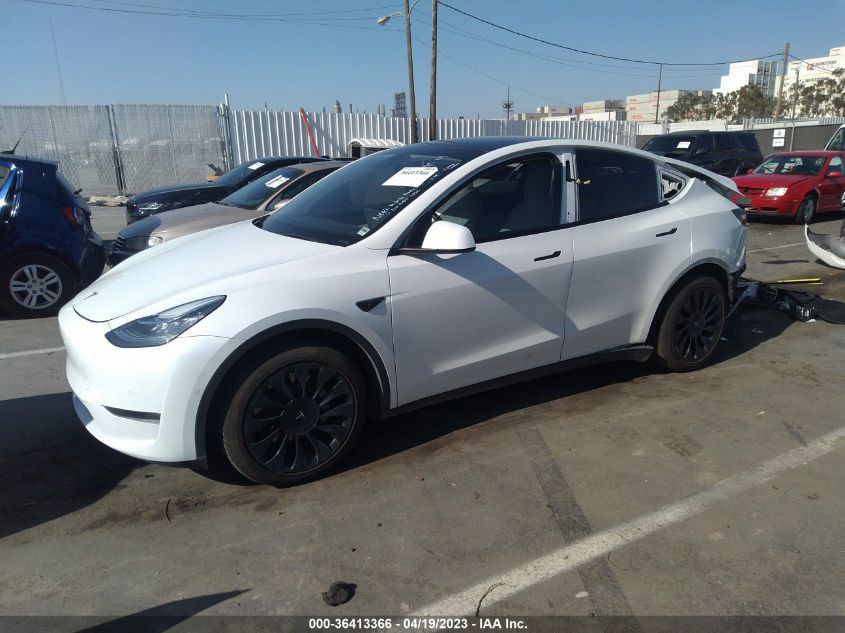 2021 TESLA MODEL Y LONG RANGE - 5YJYGDEE8MF212517