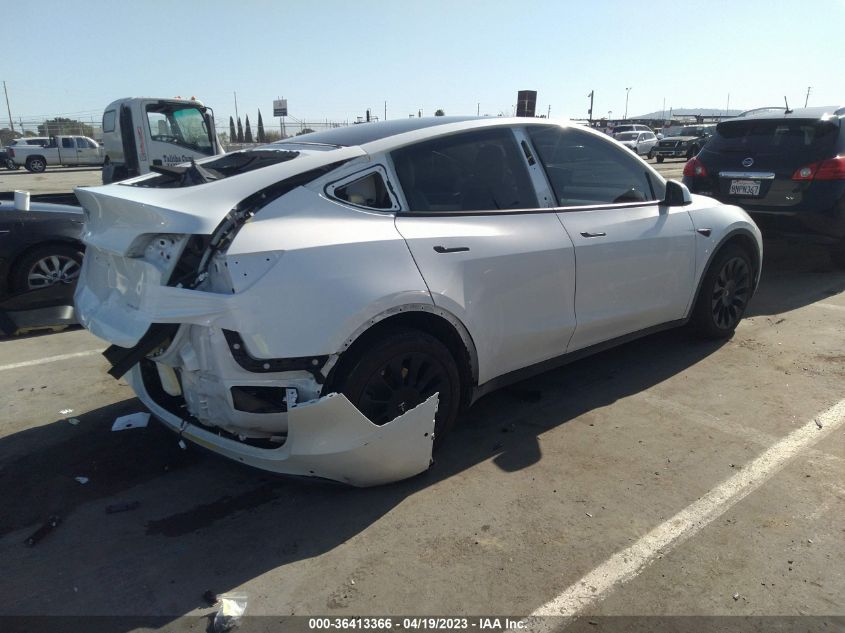 2021 TESLA MODEL Y LONG RANGE - 5YJYGDEE8MF212517