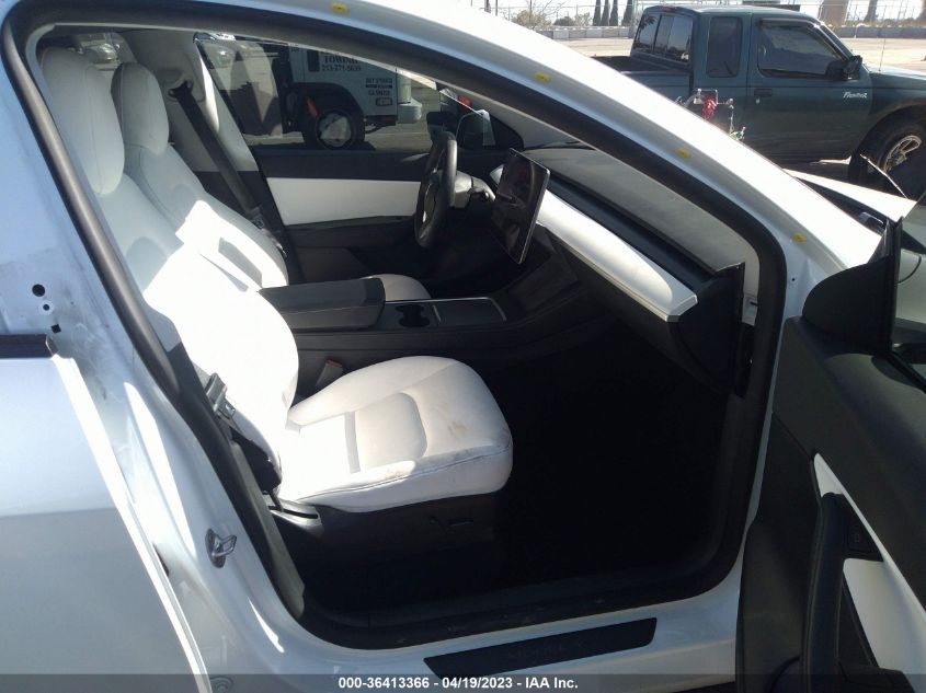 2021 TESLA MODEL Y LONG RANGE - 5YJYGDEE8MF212517