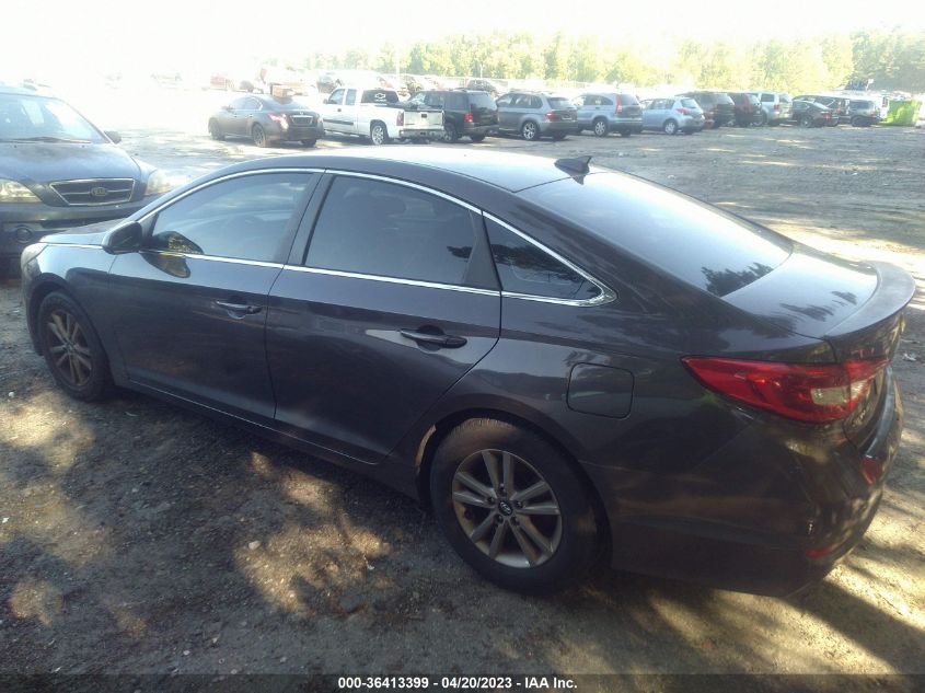 2016 HYUNDAI SONATA 2.4L - 5NPE24AF9GH386554