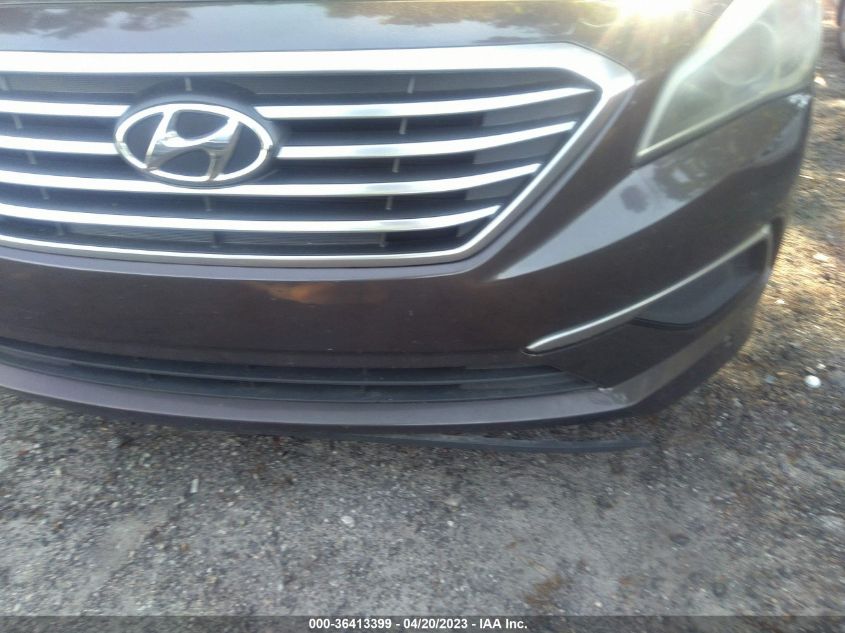 2016 HYUNDAI SONATA 2.4L - 5NPE24AF9GH386554