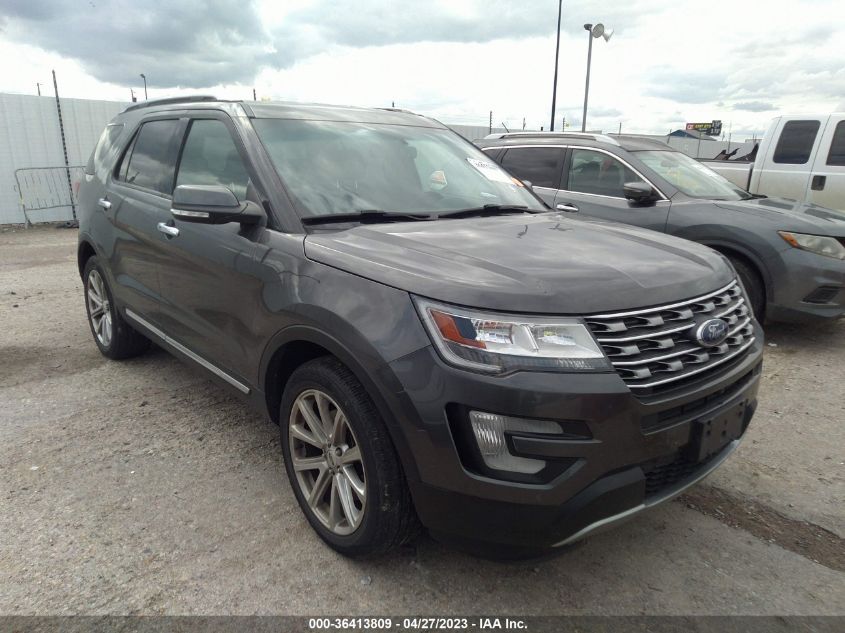 2016 FORD EXPLORER LIMITED - 1FM5K7FH0GGB75786
