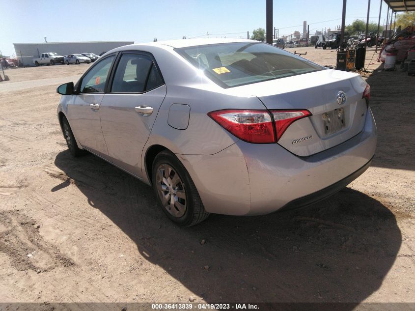 2015 TOYOTA COROLLA LE - 5YFBURHE8FP293582