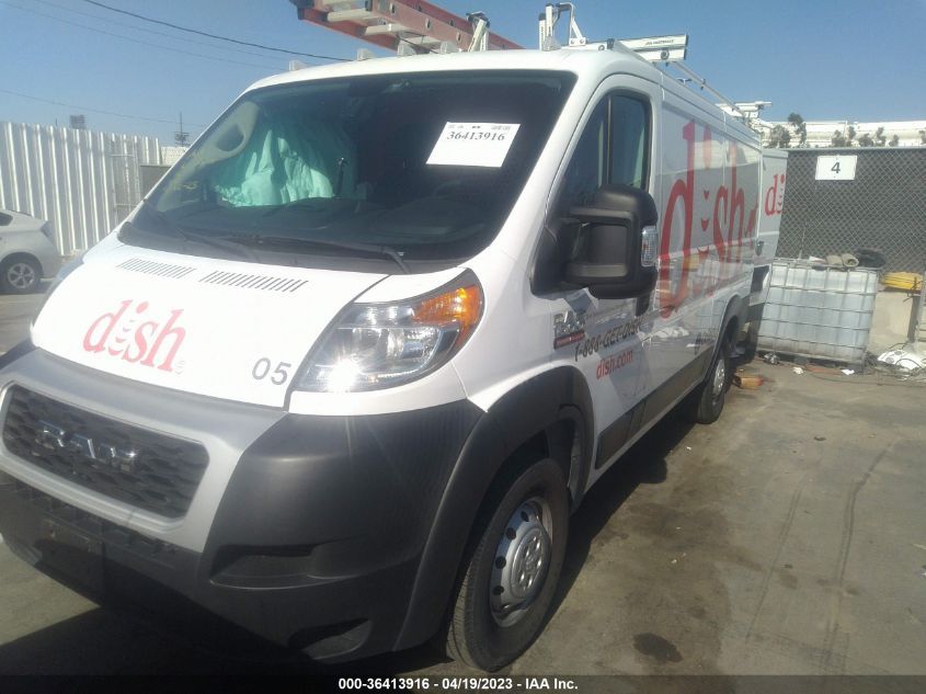2019 RAM PROMASTER CARGO VAN - 3C6TRVAG7KE511184