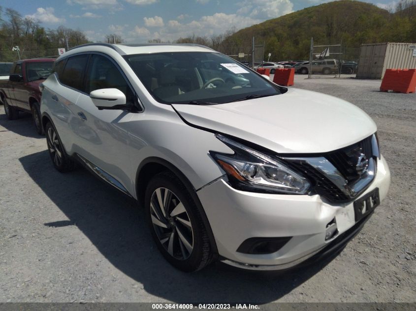 2017 NISSAN MURANO PLATINUM - 5N1AZ2MHXHN180393
