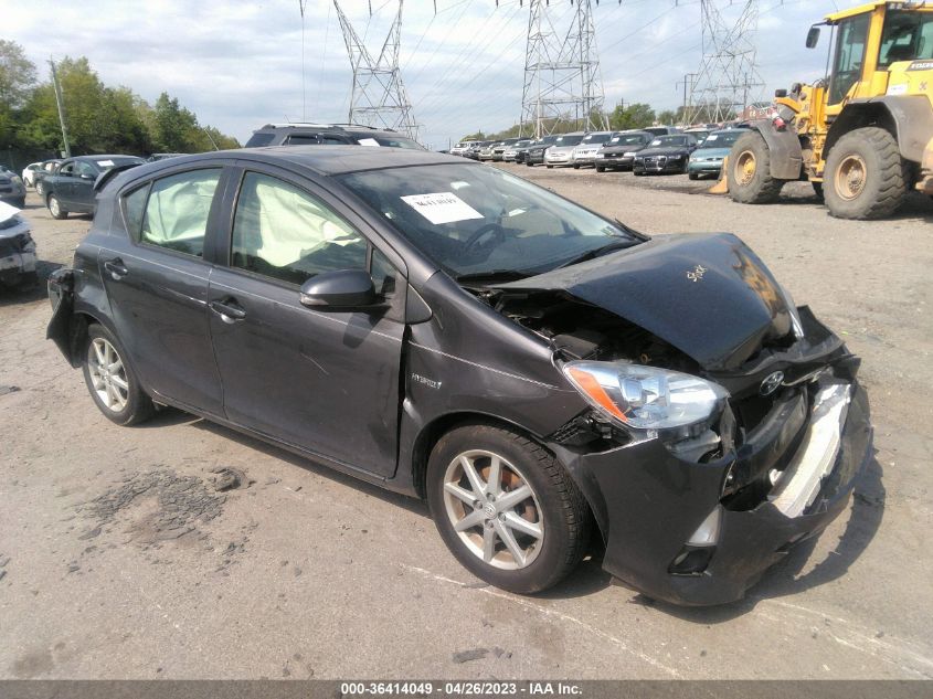 2013 TOYOTA PRIUS C ONE/TWO/THREE/FOUR - JTDKDTB31D1033983
