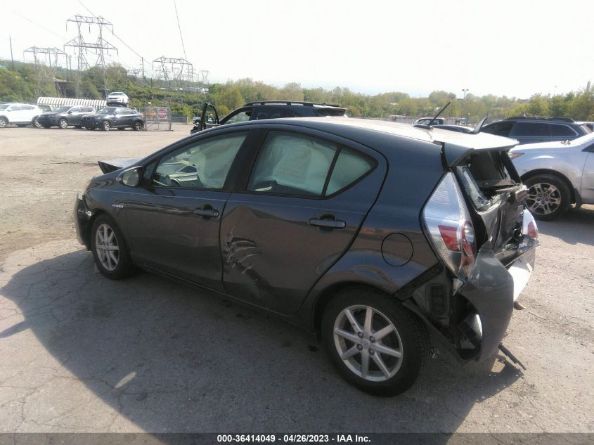 2013 TOYOTA PRIUS C ONE/TWO/THREE/FOUR - JTDKDTB31D1033983