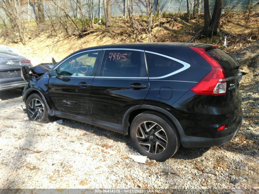 2016 HONDA CR-V SE - 2HKRM4H40GH674141