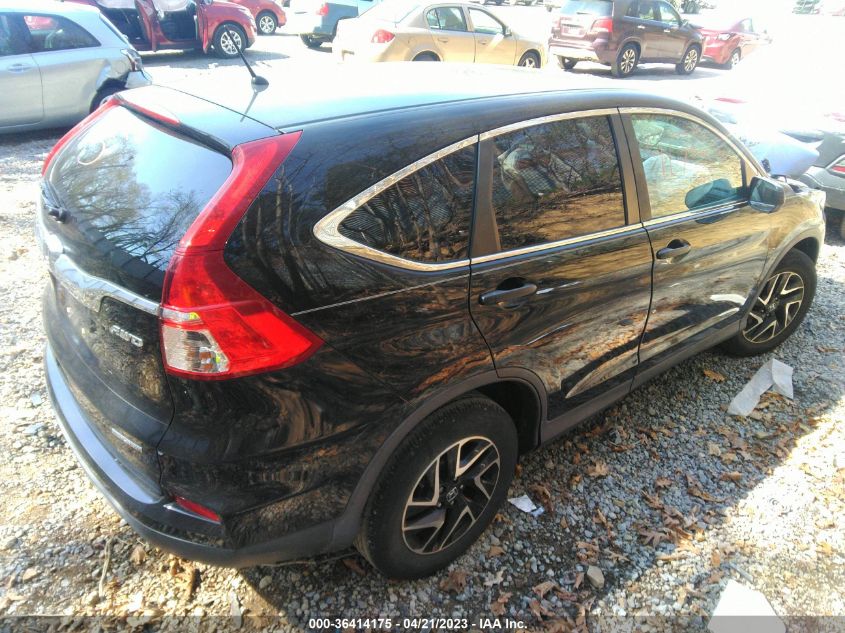 2016 HONDA CR-V SE - 2HKRM4H40GH674141