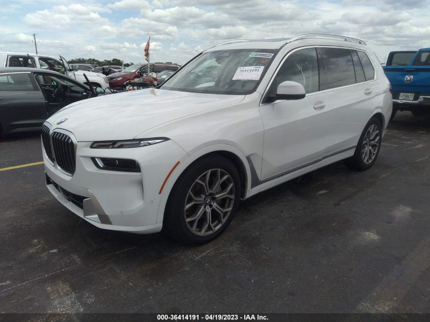 2023 BMW X7 XDRIVE40I - 5UX23EM07P9P67632