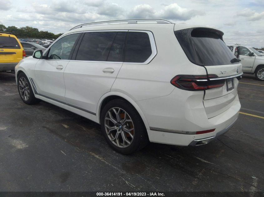 2023 BMW X7 XDRIVE40I - 5UX23EM07P9P67632