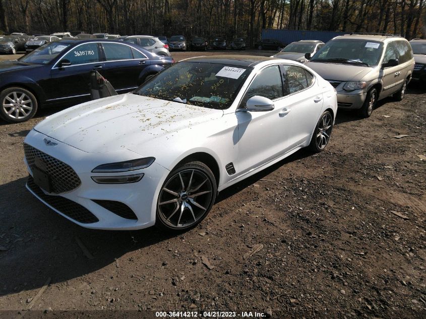 2022 GENESIS G70 2.0T - KMTG34TA2NU103374