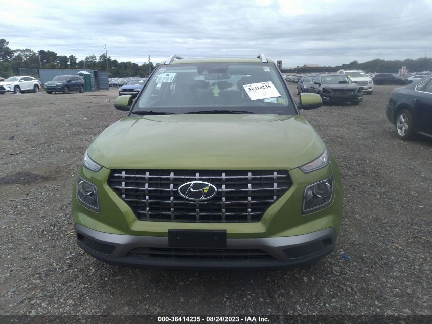 2022 HYUNDAI VENUE SEL - KMHRC8A30NU154287