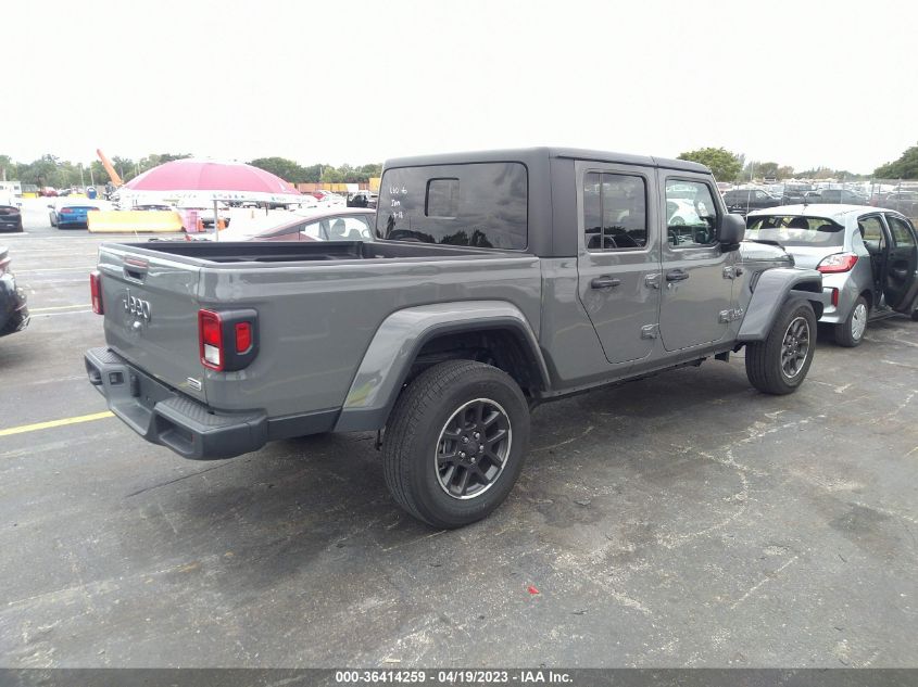 2023 JEEP GLADIATOR OVERLAND - 1C6HJTFG2PL522165