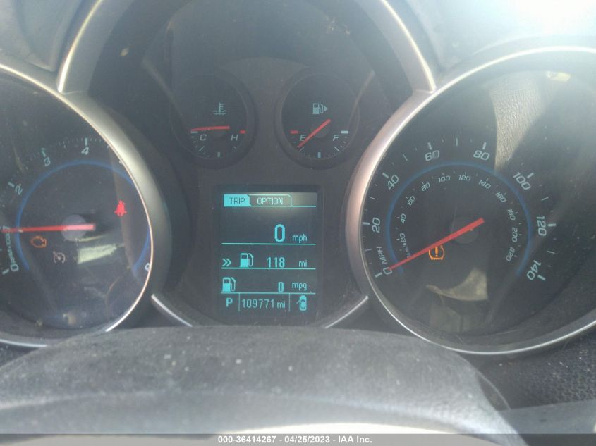 2014 CHEVROLET CRUZE 1LT - 1G1PC5SBXE7419756