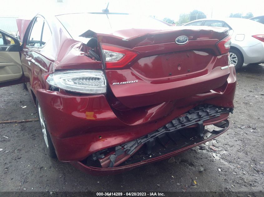 2013 FORD FUSION SE - 3FA6P0HR3DR160829