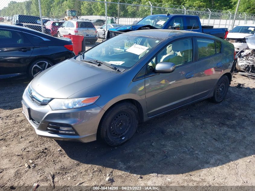 2013 HONDA INSIGHT LX JHMZE2H51DS006287