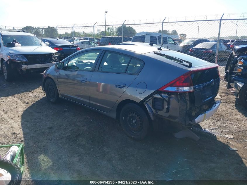 2013 HONDA INSIGHT LX JHMZE2H51DS006287