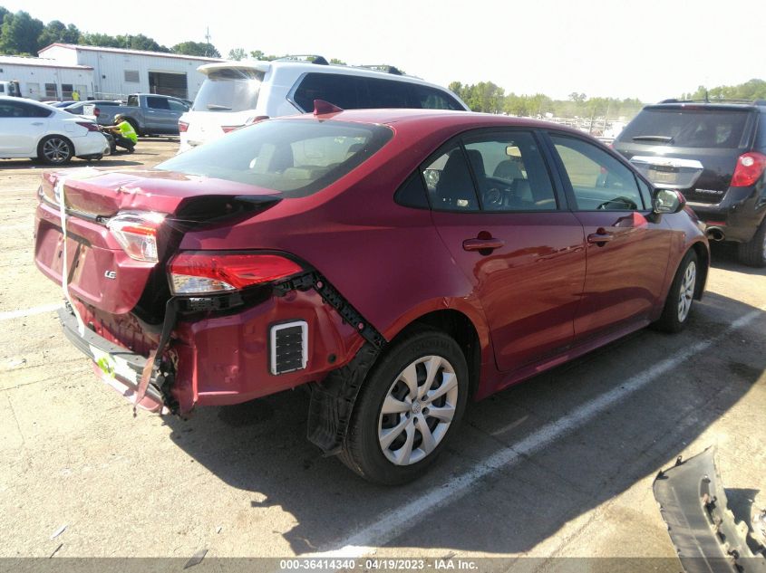2022 TOYOTA COROLLA LE - JTDEPMAE7NJ213189
