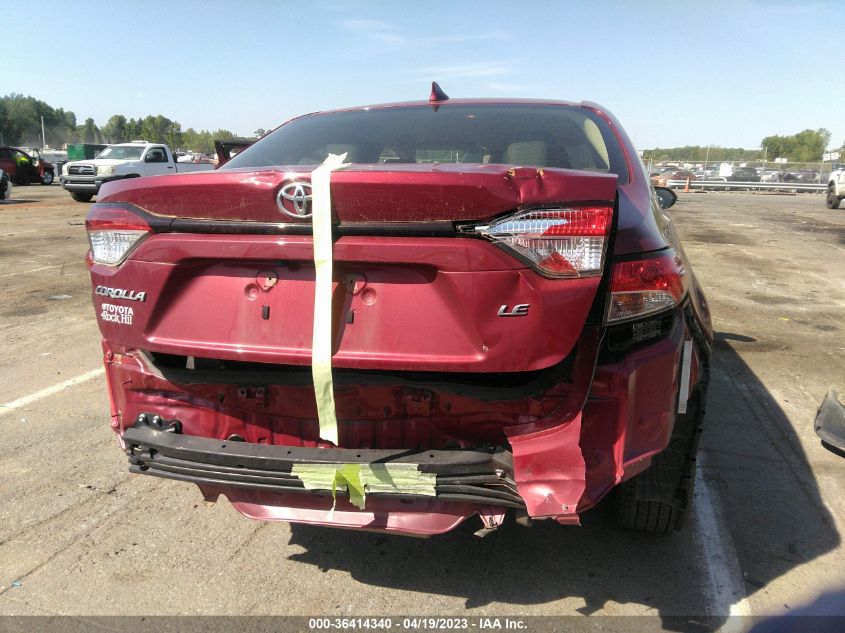 2022 TOYOTA COROLLA LE - JTDEPMAE7NJ213189