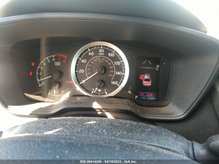 2022 TOYOTA COROLLA LE - JTDEPMAE7NJ213189
