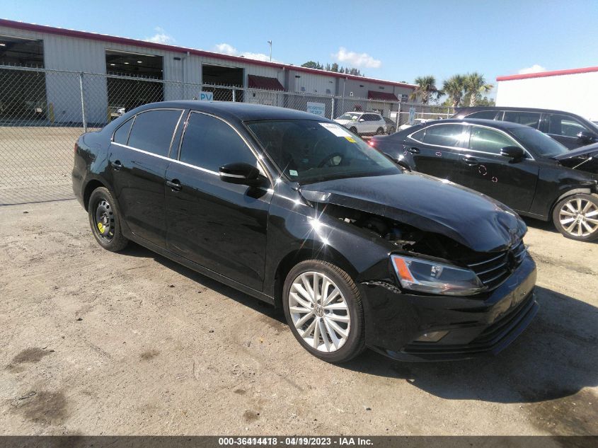 2016 VOLKSWAGEN JETTA SEDAN 1.8T SEL - 3VWL07AJ5GM221093