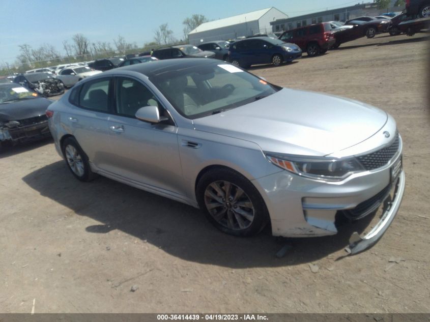 2016 KIA OPTIMA EX - 5XXGU4L30GG071949