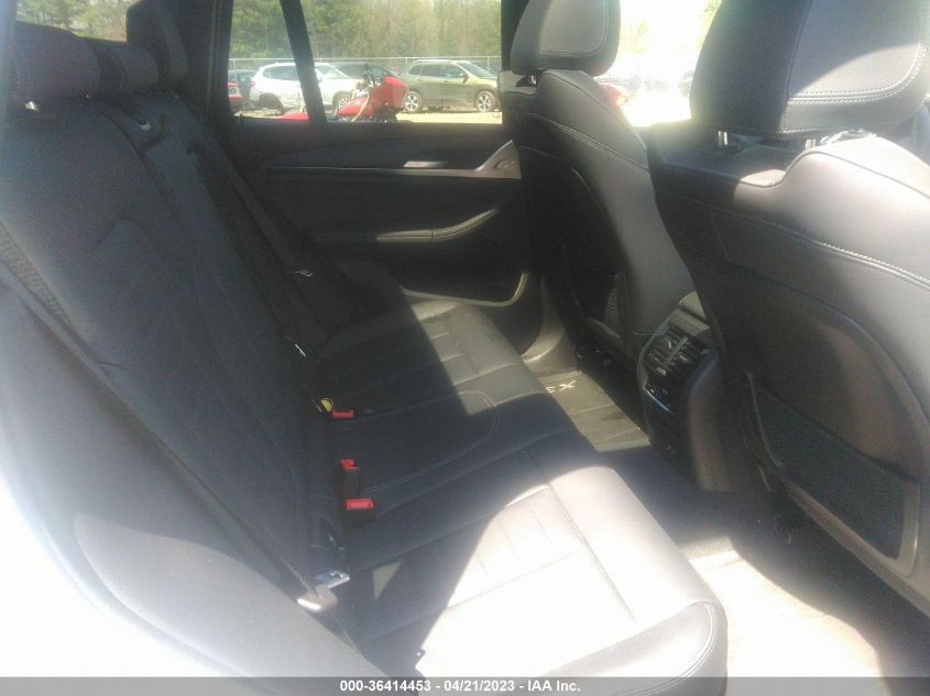 2022 BMW X3 XDRIVE30I - 5UX53DP01N9N05508