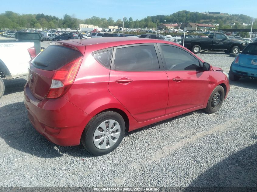 2015 HYUNDAI ACCENT GS - KMHCT5AE1FU233832