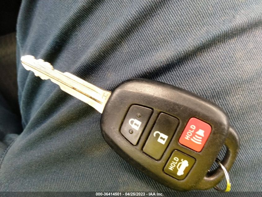 2019 TOYOTA COROLLA L/LE/SE/XLE/XSE - 2T1BURHE4KC192887